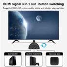 3 x 1 4K 60Hz HDMI Bi-Direction Switcher with Pigtail HDMI Cable - 6