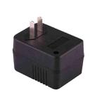 110V to 220V 50W AC Power Socket Adapter,  EU/US Plug to US Plug(Black) - 3