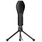 Yanmai Q5 USB 2.0 Game Studio Condenser Sound Recording Microphone with Holder, Compatible with PC and Mac for  Live Broadcast Show, KTV, etc.(Black) - 1