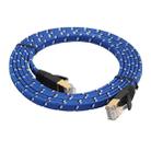 5m Gold Plated CAT-7 10 Gigabit Ethernet Ultra Flat Patch Cable for Modem Router LAN Network, Built with Shielded RJ45 Connector - 1