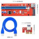 USB 3.0 PCI-E Express 1x to 16x PCI-E Extender Riser Card Adapter 15 Pin SATA Power with USB Cable - 4