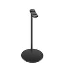 NB-Z3 Aluminum Alloy + Leather + Silicone Material Headphone Holder / Headset Stand(Black) - 3