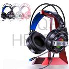 YINDIAO Q3 USB + Dual 3.5mm Wired E-sports Gaming Headset with Mic & RGB Light, Cable Length: 1.67m(Black) - 2
