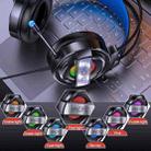 YINDIAO Q3 USB Wired E-sports Gaming Headset with Mic & RGB Light, Cable Length: 1.67m (Black) - 3