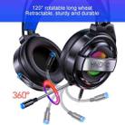 YINDIAO Q3 USB Wired E-sports Gaming Headset with Mic & RGB Light, Cable Length: 1.67m (Black) - 8