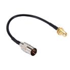 15cm SMA Female to TV Female RG174 Cable - 1