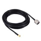 5m RP-SMA Male to N Male RG58 Cable - 1