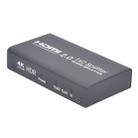 AYS-12V20 HDMI 2.0 1x2 4K Ultra HD Switch Splitter(Black) - 1