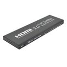 AYS-18V20 HDMI 2.0 1x8 4K Ultra HD Switch Splitter(Black) - 1