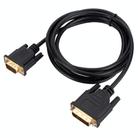DVI to VGA Adapter Cable Computer Graphics Card Monitor Cable, Length: 1m - 1