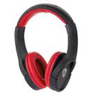 OVLENG MX777 Wiressless Music Stereo Headset with 3.5mm Audio Cable(Red) - 2
