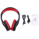 OVLENG MX777 Wiressless Music Stereo Headset with 3.5mm Audio Cable(Red) - 7