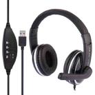 OVLENG Q6 Stereo Headset with Mic & Volume Control Key for Computer, Cable Length: 2m(Black) - 1