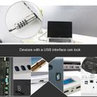 Universal USB Interface Laptop Security Lock - 10