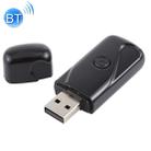 USB 2.0 Bluetooth V4.2 Audio Receiver Adapter for Windows XP / Vista / 7 / 8 / 10, Mac OS(Black) - 1