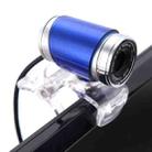 HXSJ A860 30fps 480P HD Webcam for Desktop / Laptop, with 10m Sound Absorbing Microphone, Length: 1.4m(Blue) - 1