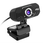 HXSJ S50 30fps 100 Megapixel 720P HD Webcam for Desktop / Laptop / Smart TV, with 10m Sound Absorbing Microphone, Cable Length: 1.4m - 1