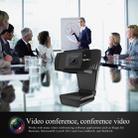 HXSJ S70 30fps 5 Megapixel 1080P Full HD Autofocus Webcam for Desktop / Laptop / Android TV, with Noise Reduction Microphone, Cable Length: 1.4m - 9