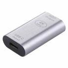 Type-C / USB-C Female to Mini DP Female Aluminium Alloy Adapter (Silver) - 1