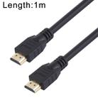 Super Speed Full HD 4K x 2K 30AWG HDMI 2.0 Cable with Ethernet Advanced Digital Audio / Video Cable Computer Connected TV 19 +1 Tin-plated Copper Version, Length: 1m - 1