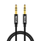 REXLIS 3629 3.5mm Male to Male Car Stereo Gold-plated Jack AUX Audio Cable for 3.5mm AUX Standard Digital Devices, Length: 1m - 1