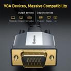 Baseus Enjoyment Series VGA Male to VGA Male Bidirectional Adapter Cable, Length: 2m - 5
