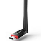Tenda U6 Portable 300Mbps Wireless USB WiFi Adapter External Receiver Network Card with 6dBi External Antenna(Black) - 2