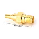 2 PCS SMA Female to CRC9 Male RF Coaxial Connector - 4