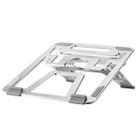 COOLCOLD U2S Portable Foldable Hollow Double Triangle Height Adjustable Aluminum Alloy Bracket for Laptop - 1