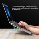 COOLCOLD U2S Portable Foldable Hollow Double Triangle Height Adjustable Aluminum Alloy Bracket for Laptop - 6