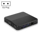 P3T Ultra-thin Mini PC, Windows 10 & Linux Operating System, Intel Gemini Lake Celeron J4125 Quad Core up to 1.10GHz, 8GB+128GB, Support WiFi, Bluetooth, EU Plug - 1