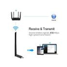 EDUP EP-AC1666 Dual Band 11AC 650Mbps High Speed Wireless USB Adapter WiFi Receiver, Driver Free - 7