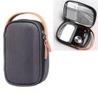 Multi-function Headphone Charger Data Cable Storage Bag, Ultra Fiber Portable Power Pack, Size: S, 11x5.5x18cm(Grey) - 1