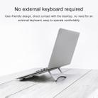 Aluminum Alloy Cooling Holder Desktop Portable Simple Laptop Bracket, Two-stage Support, Size: 21x26cm (Silver) - 6