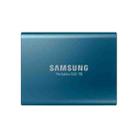 Samsung T5 External Solid State Hard Drive, Capacity: 500GB(Blue) - 1