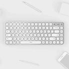 Original Xiaomi Youpin MIIIW 85 Keys 2.4GHz Mini Bluetooth Dual-Mode Wireless Keyboard(White) - 1