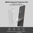 Original Xiaomi Youpin MIIIW 85 Keys 2.4GHz Mini Bluetooth Dual-Mode Wireless Keyboard Protective Film for PC5843(Transparent) - 3