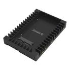 ORICO 1125SS SATA 3.0 Fast Transfer Speed 2.5 to 3.5 inch Hard Drive Caddy / Convertor Enclosure(Black) - 1