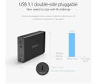 ORICO NS100-C3 1-bay USB-C / Type-C 3.1 to SATA External Hard Disk Box Storage Case Hard Drive Dock for 3.5 inch SATA HDD, Support UASP Protocol - 14