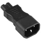 C7 to C14 AC Power Plug Adapter Converter Socket - 1