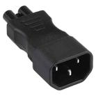 C5 to C14 AC Power Plug Adapter Converter Socket - 1
