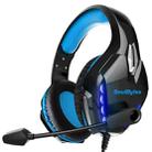 Soulbytes S11 USB + 3.5mm 4 Pin Adjustable LED Light Gaming Headset with Mic (Blue) - 1