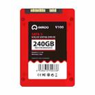 eekoo V100 240GB SSD SATA3.0 6Gb / s 2.5 inch TLC Solid State Hard Drive with 2GB Independent Cache, Read Speed: 500MB / s, Write Speed: 420MB / s(Red) - 1