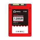 eekoo F-ONE 120GB SSD SATA3.0 6Gb / s 2.5 inch TLC Solid State Hard Drive with 1GB Independent Cache for Desktop PC / Laptop, Read Speed: 500MB / s, Write Speed: 180MB / s(Red) - 1