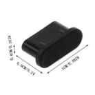 20 PCS Silicone Anti-Dust Plugs for USB-C / Type-C Port(Black) - 3