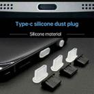 20 PCS Silicone Anti-Dust Plugs for USB-C / Type-C Port(Black) - 7