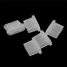 20 PCS Silicone Anti-Dust Plugs for USB-C / Type-C Port(Transparent) - 2