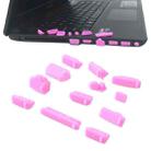 13 in 1 Universal Silicone Anti-Dust Plugs for Laptop(Pink) - 1