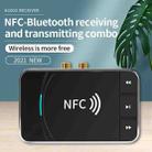 N100 NFC Desktop Bluetooth 5.0  Receiver & Transmitter Car Bluetooth Speaker Audio Adapter(Black) - 5