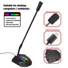 HXSJ TSP202 RGB Lighting Bendable USB Voice Chat Video Conference Microphone - 5
